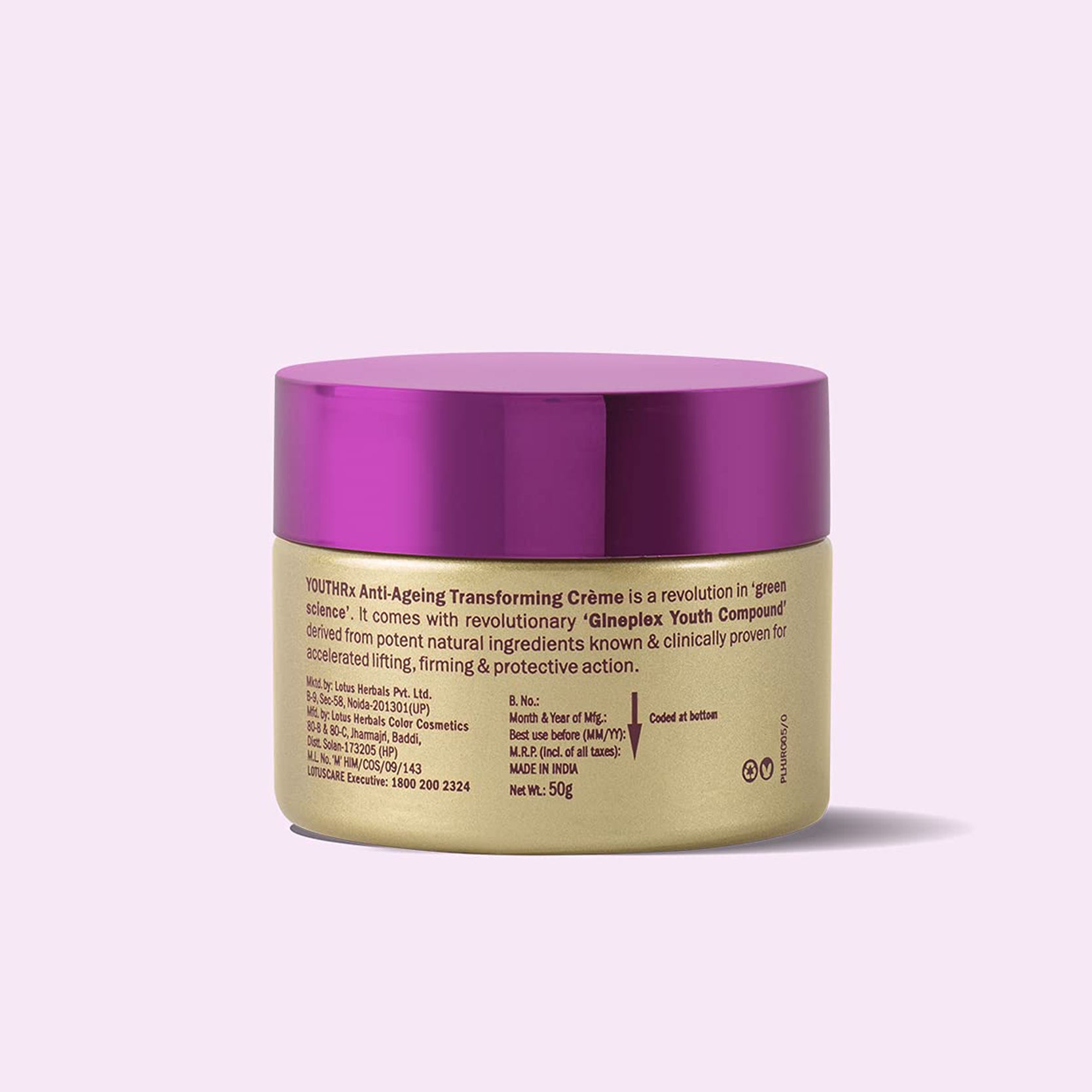 Lotus Youth Rx Anti Ageing Transforming Creme