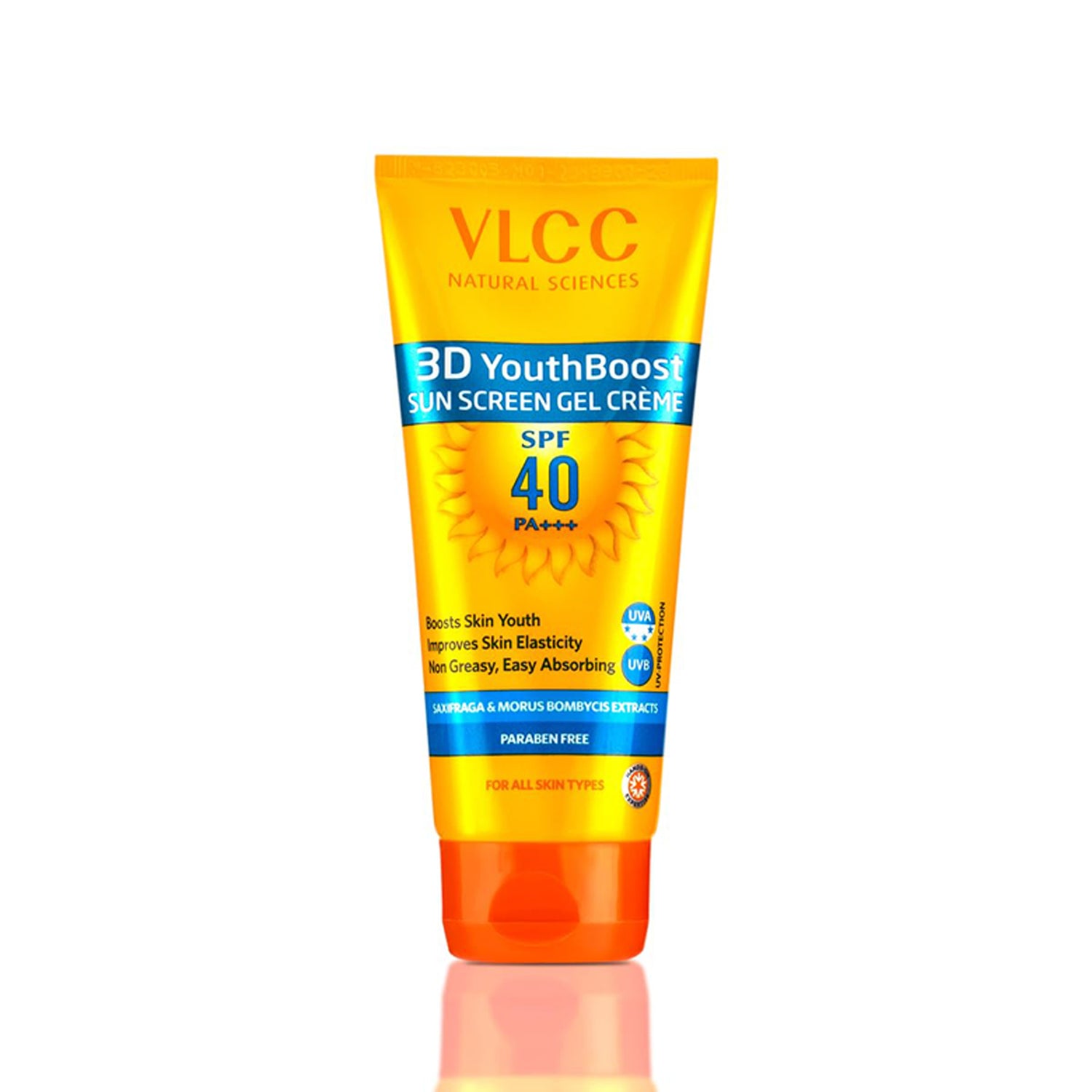 Vlcc 3D Youth Boost Spf 40 +++ Sunscreen Gel Cream