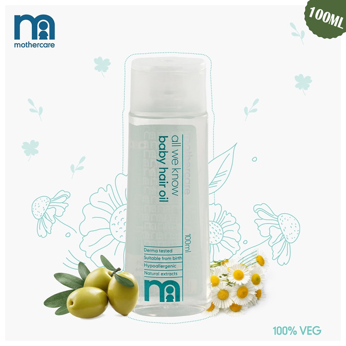 Mothercare All We Know Baby Hair Oil