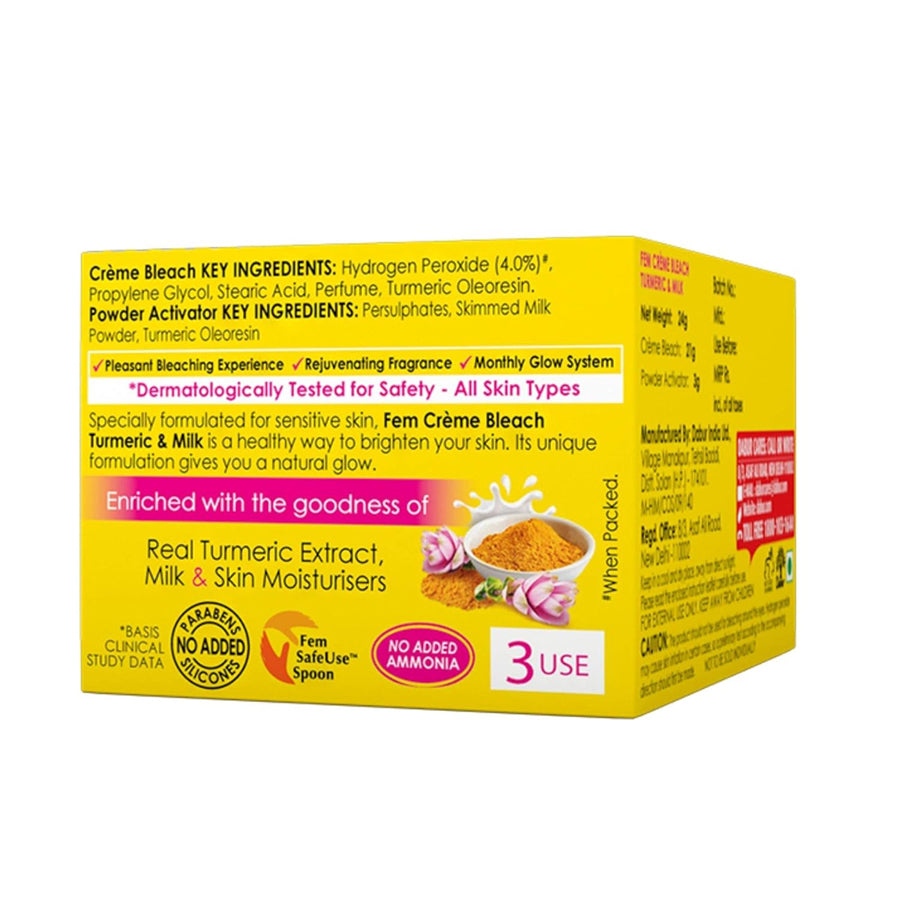 Fem Creme Bleach Turmeric & Milk