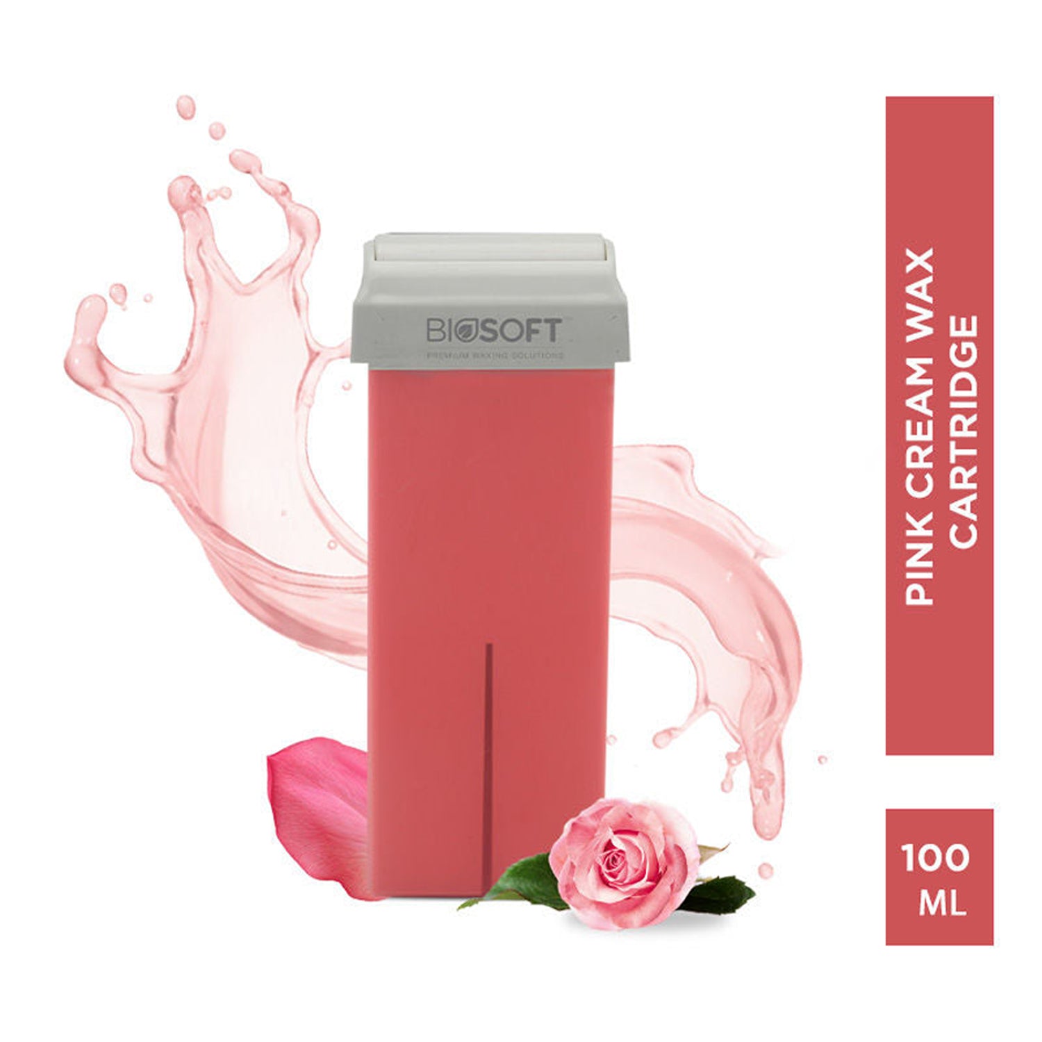 Biosoft Pink Creme Wax 100Ml