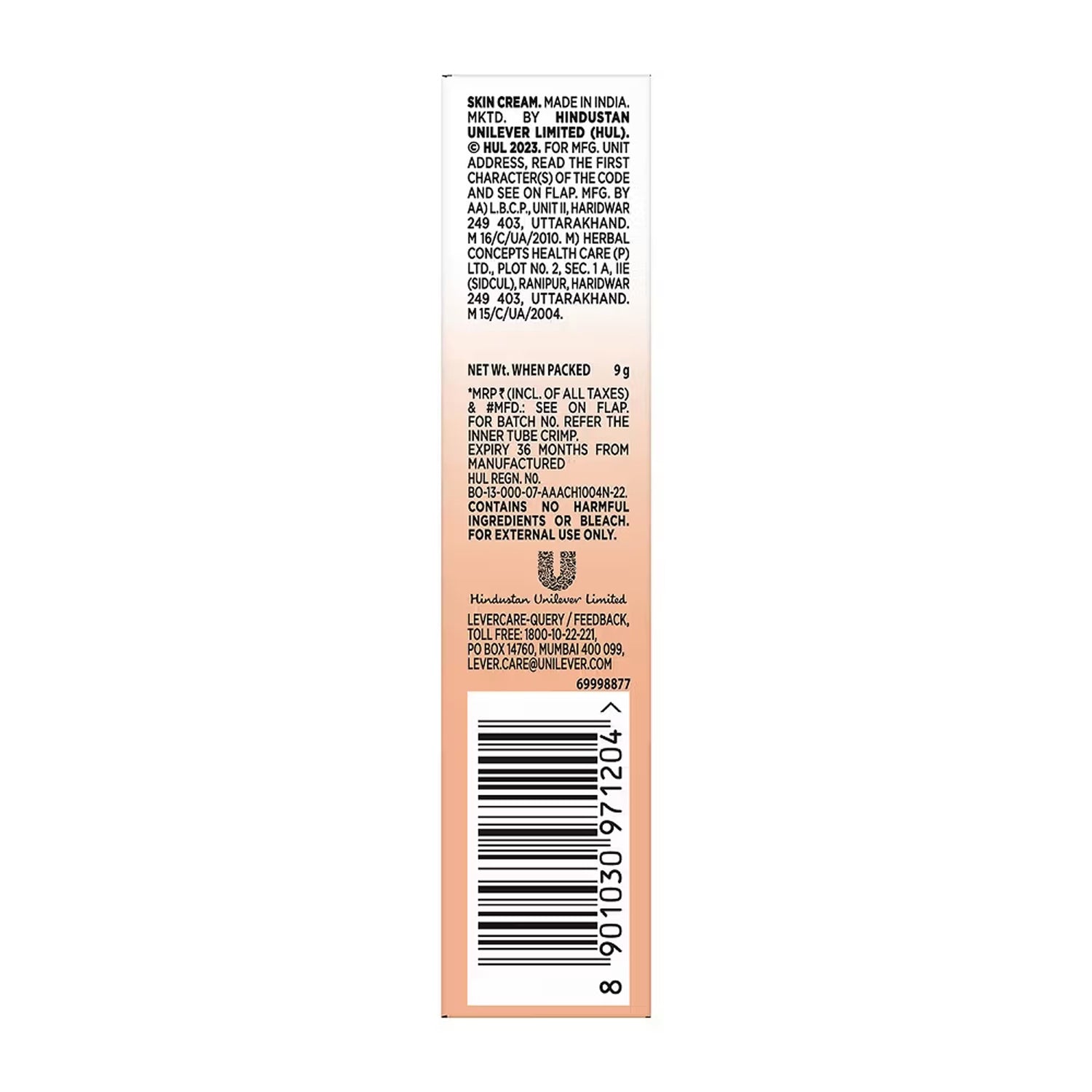 Fair & Lovely Glow & Lovely Bb Multi-Vitamin Cream 01