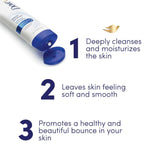 Dove Beauty Moisture Facial Cleanser Soft & Smooth Nourished Skin(50G)