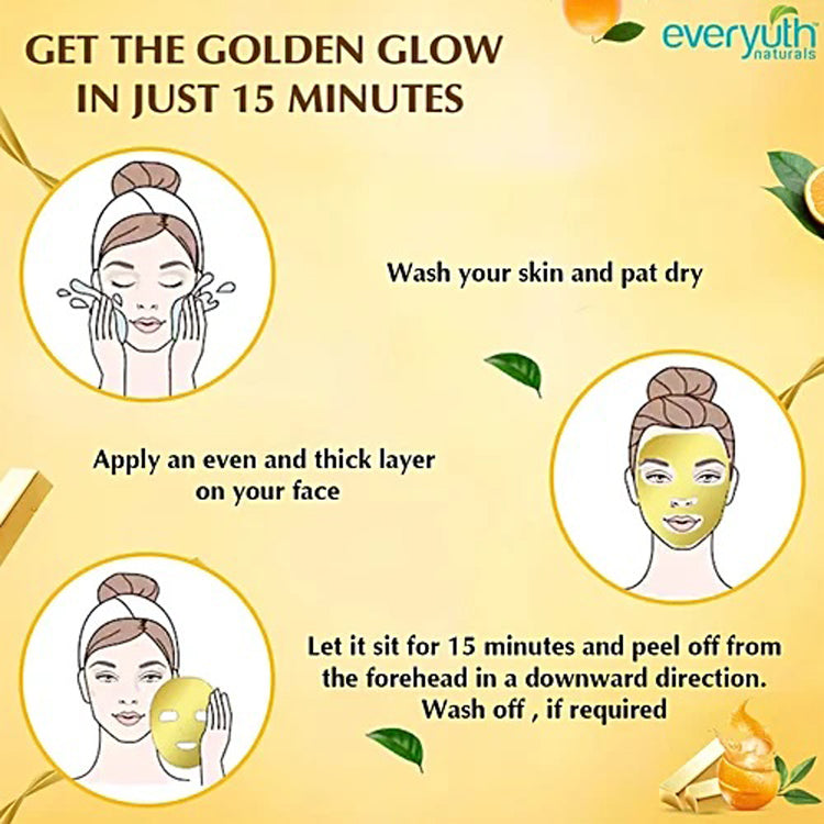 Everyuth Golden Glow Peel-Off Mask