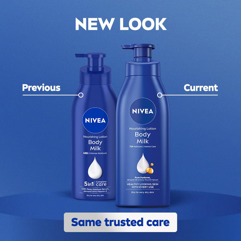 Nivea 5 In 1 Complete Care Nourishing Lotion Body Milk