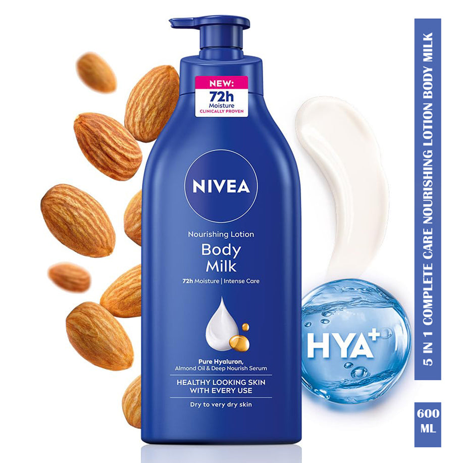 Nivea 5 In 1 Complete Care Nourishing Lotion Body Milk