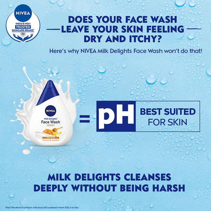 Nivea Milk Delights Honey Face Wash