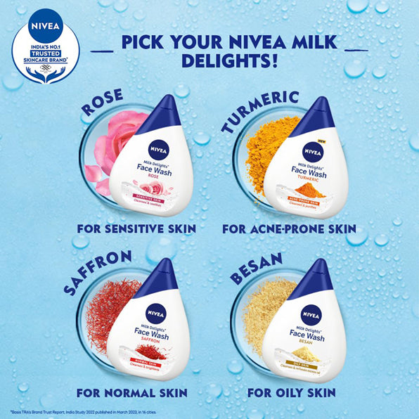 Nivea Milk Delights Honey Face Wash