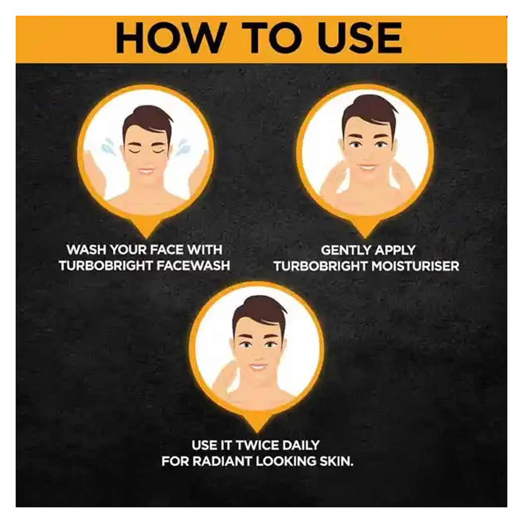 Garnier Men Turbo Bright Anti Pollution Brightening Moisturiser