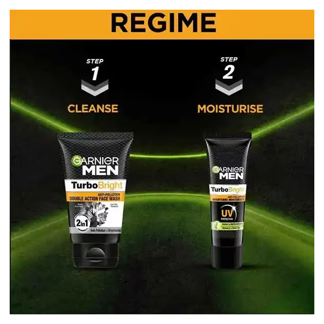 Garnier Men Turbo Bright Anti Pollution Brightening Moisturiser