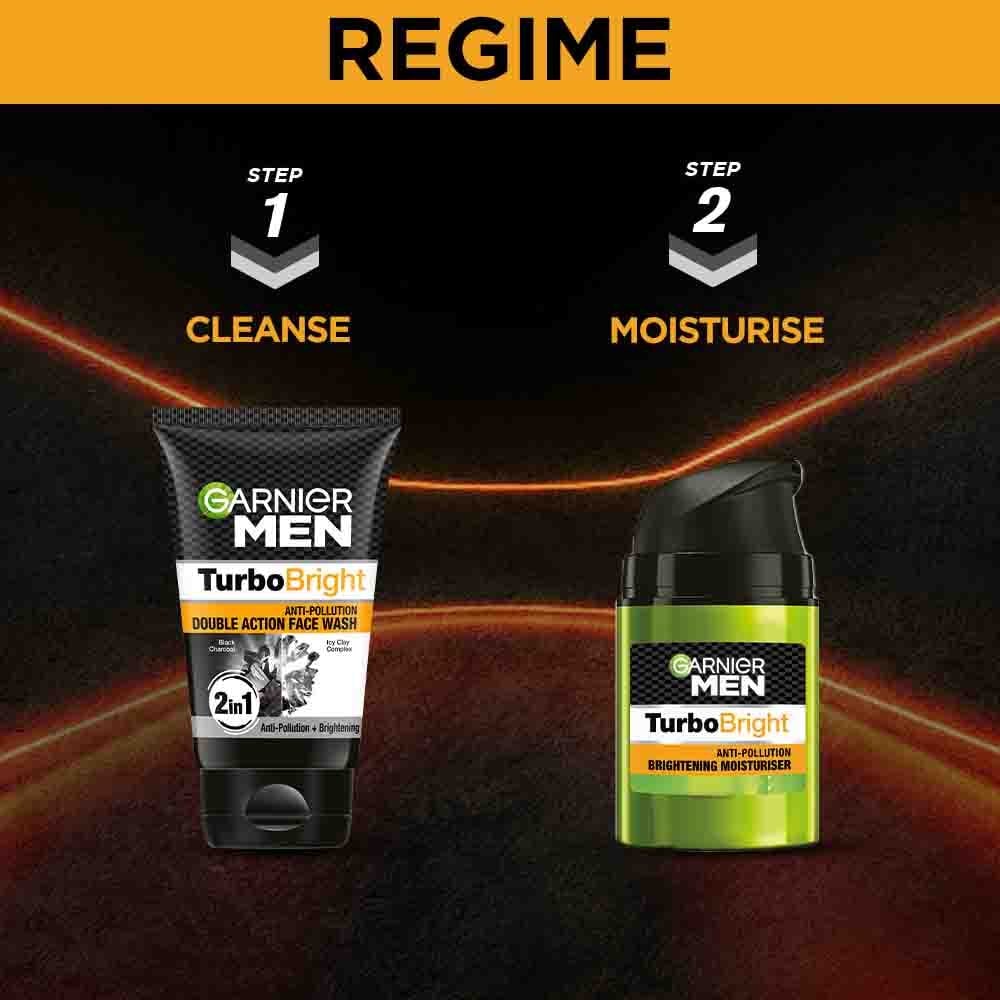Garnier Men Turbo Bright Anti Pollution Brightening Moisturiser