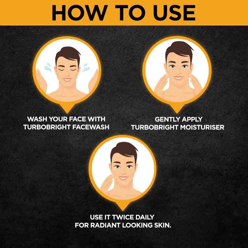 Garnier Men Turbo Bright Anti Pollution Brightening Moisturiser