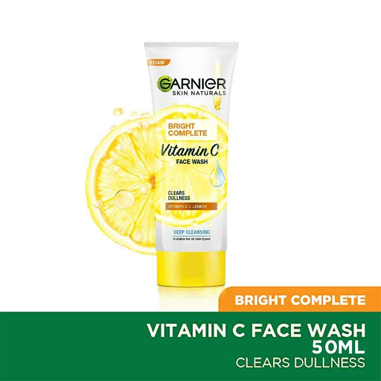 Garnier Bright Complete Vitamin C Facewash
