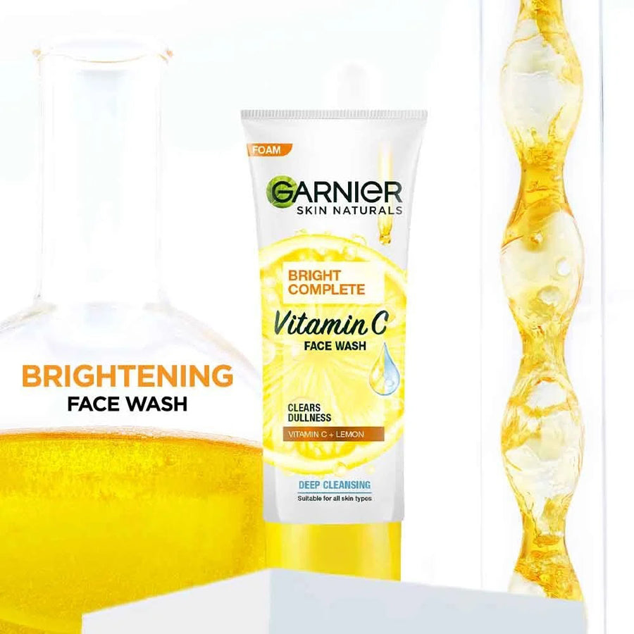 Garnier Bright Complete Vitamin C Facewash