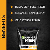 Garnier Men Turbo Bright Brightening Face Wash 100G