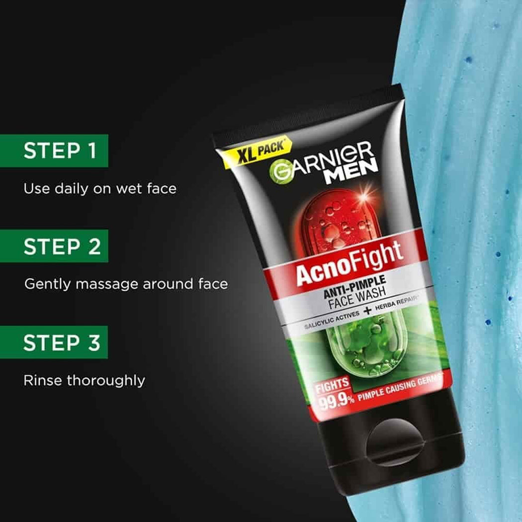 Garnier Men Acno Fight Anti Pimple Face Wash