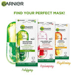 Garnier 5 Min Purifying Ampoule Mask For Oily Skin 2Per Niacinamide & Kale 15G
