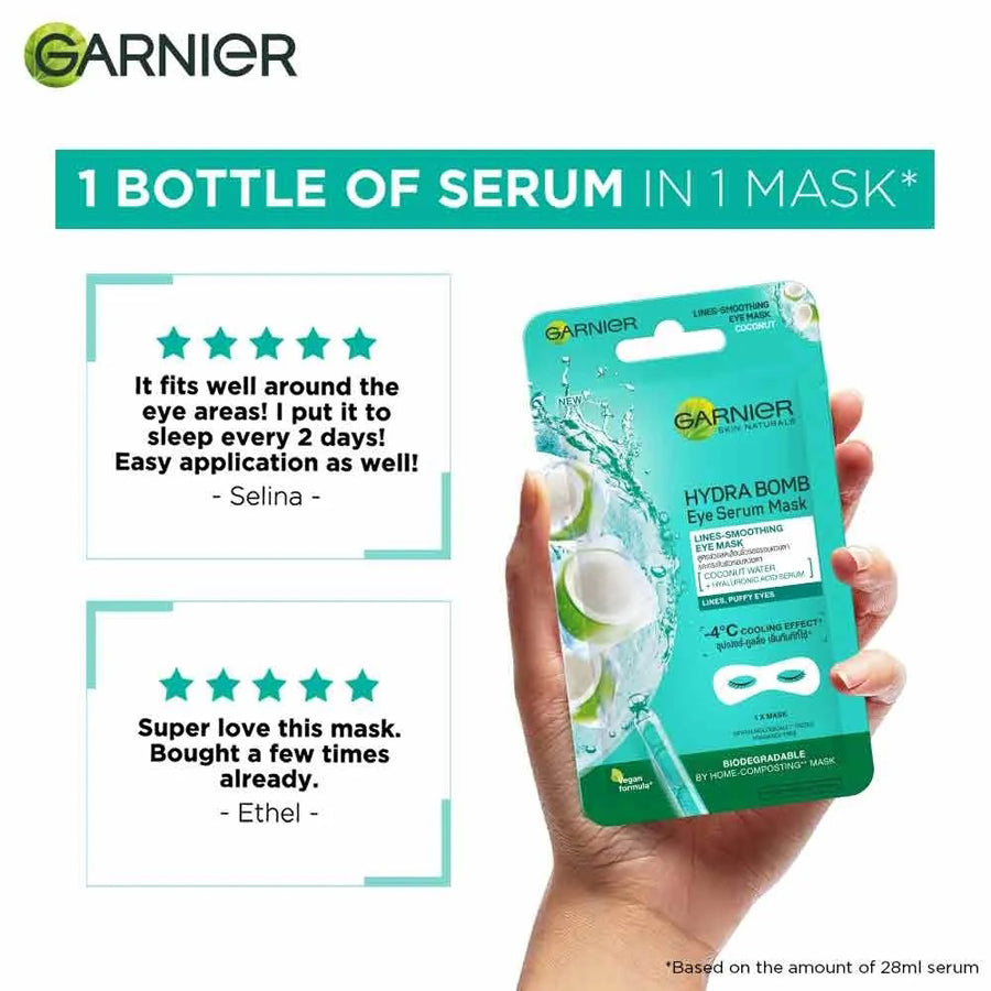 Garnier Garnier Coconut Water Eye Mask 6G