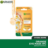 Garnier Hydra Bomb Eye Serum Mask - Orange