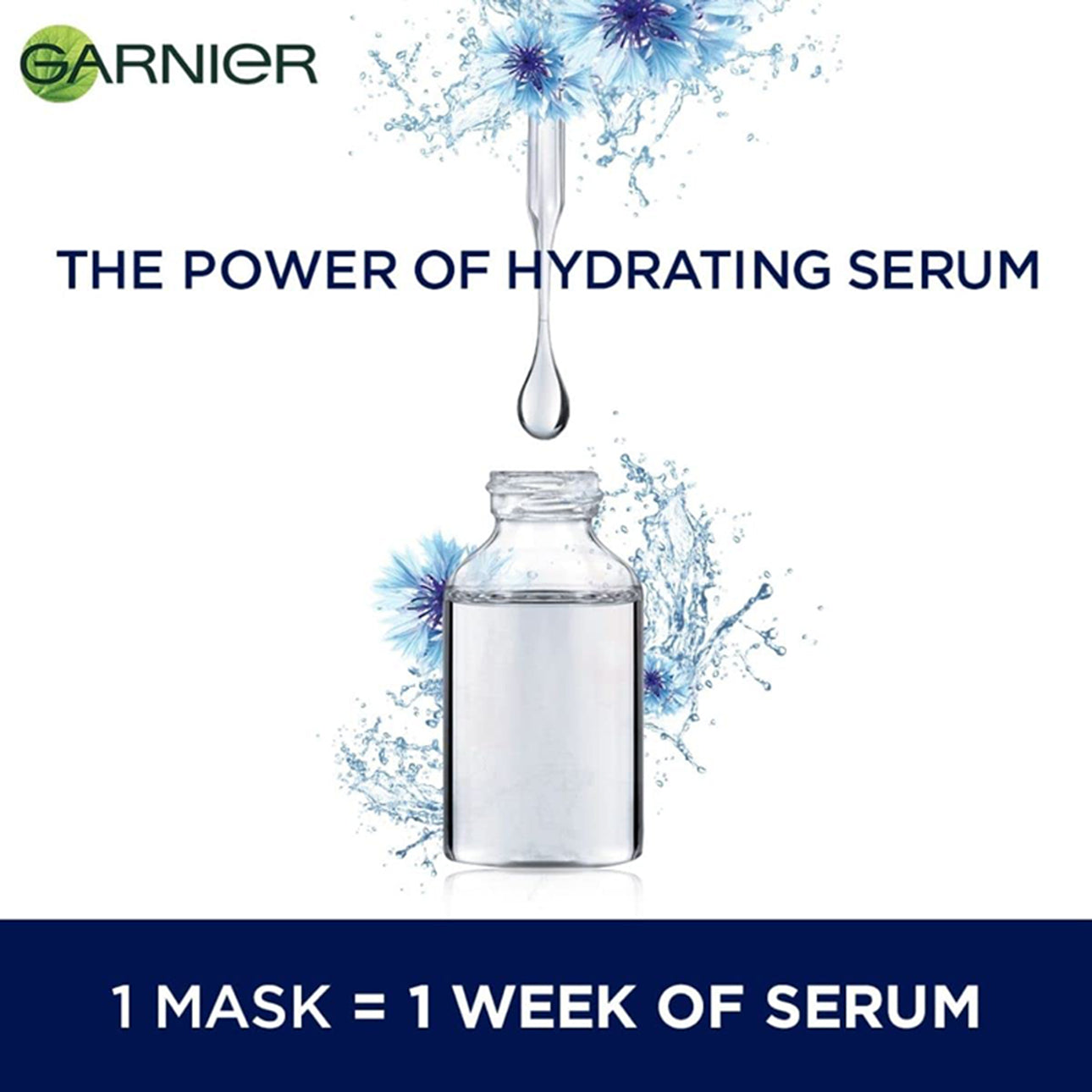 Garnier Night Serum Sheet Mask With Deep Sea Water 28G