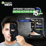 Garnier Men Powerwhite Xl Charcoal Mask 28G