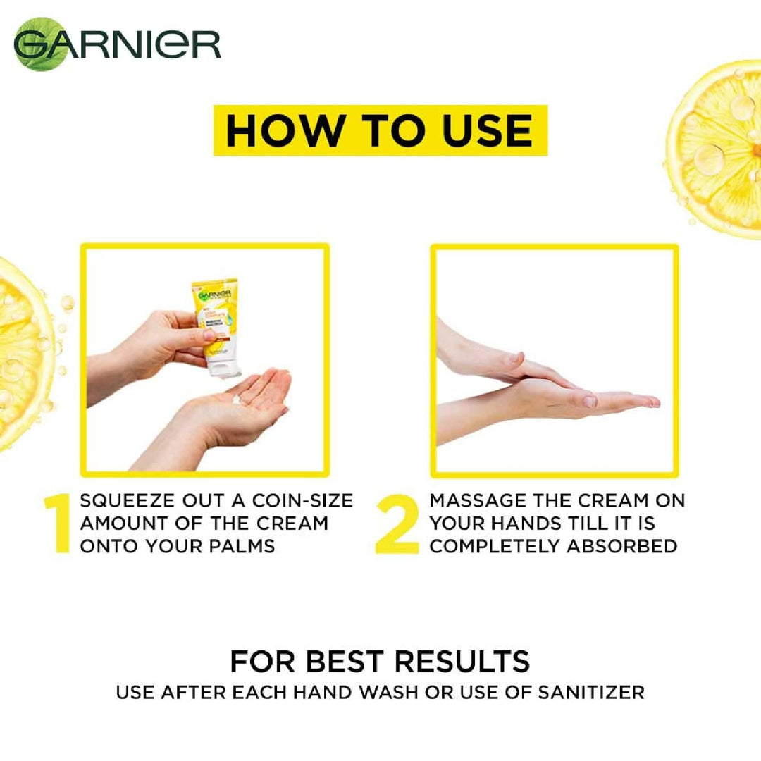 Garnier Light Complete Hand Cream With Lemon Essence 50G