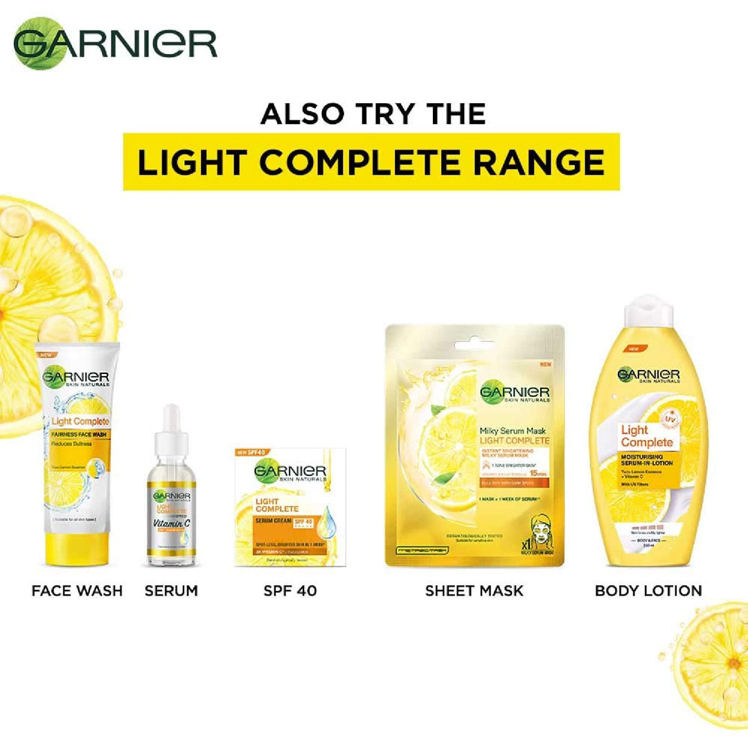 Garnier Light Complete Hand Cream With Lemon Essence 50G