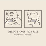 Honeybee Facial Wax Strips Aloe Vera For Sensitive Skin