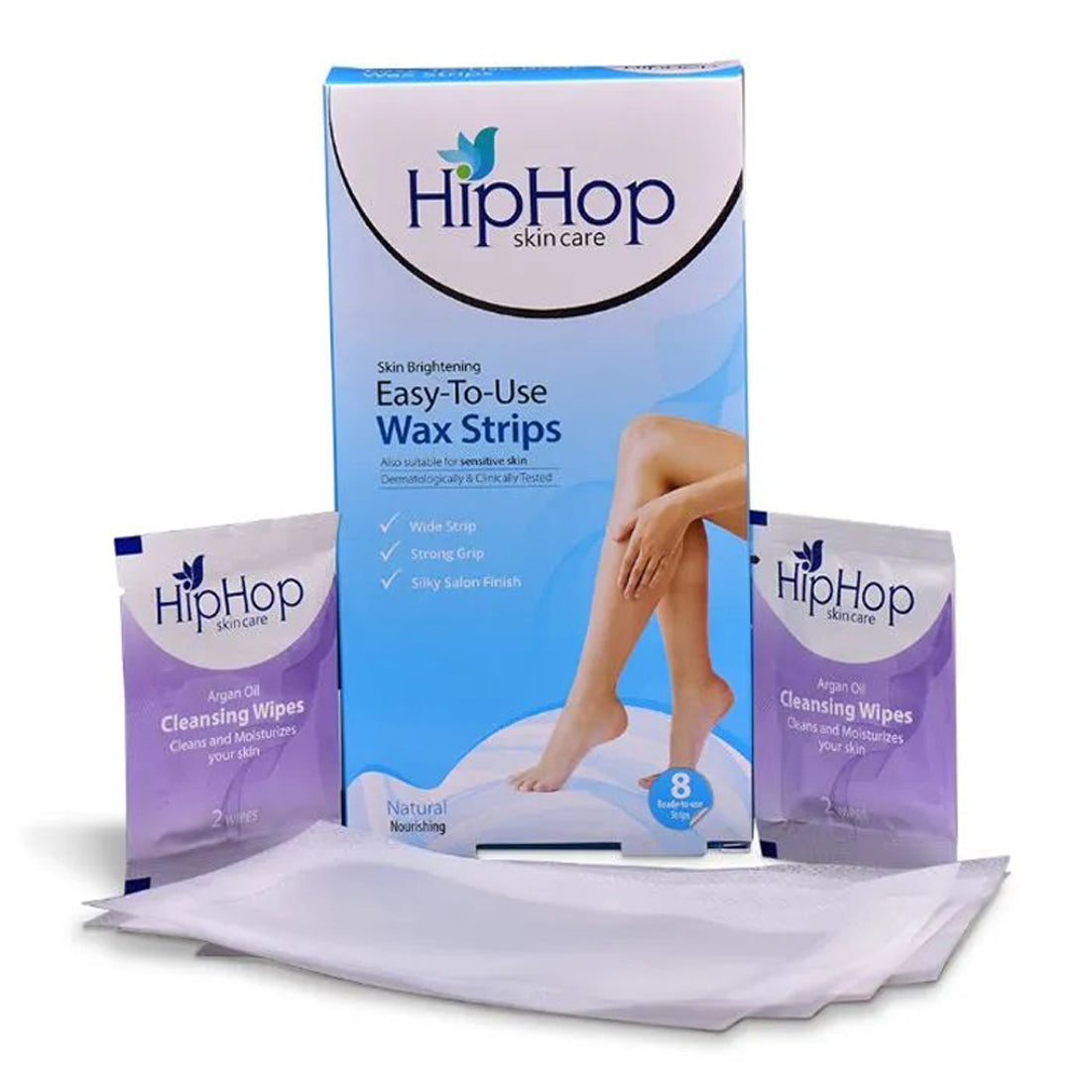 Hiphop Skin Brightening Easy-To-Use Wax Strips