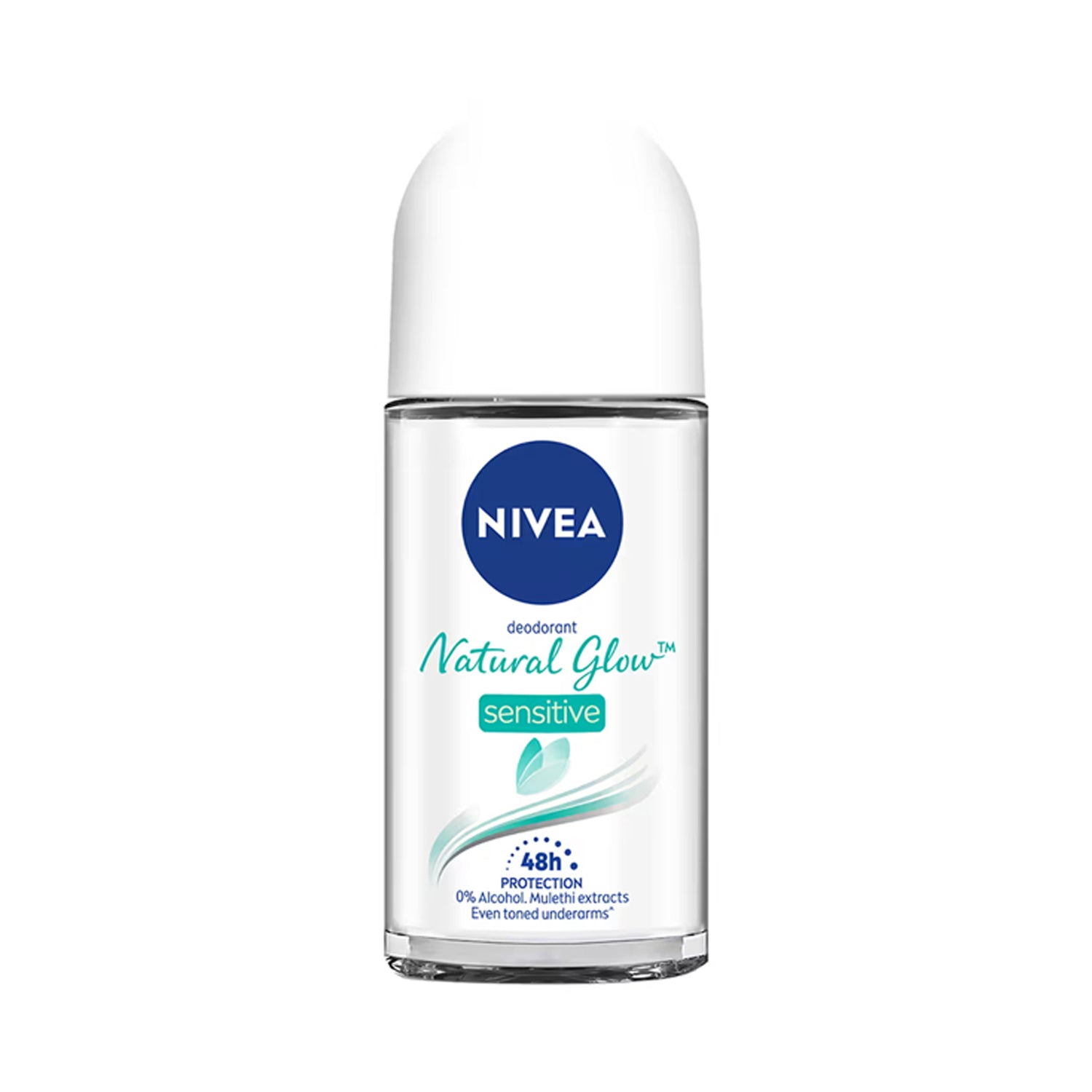 Nivea Natural Glow Sensitive Deodorant Roll On 50Ml