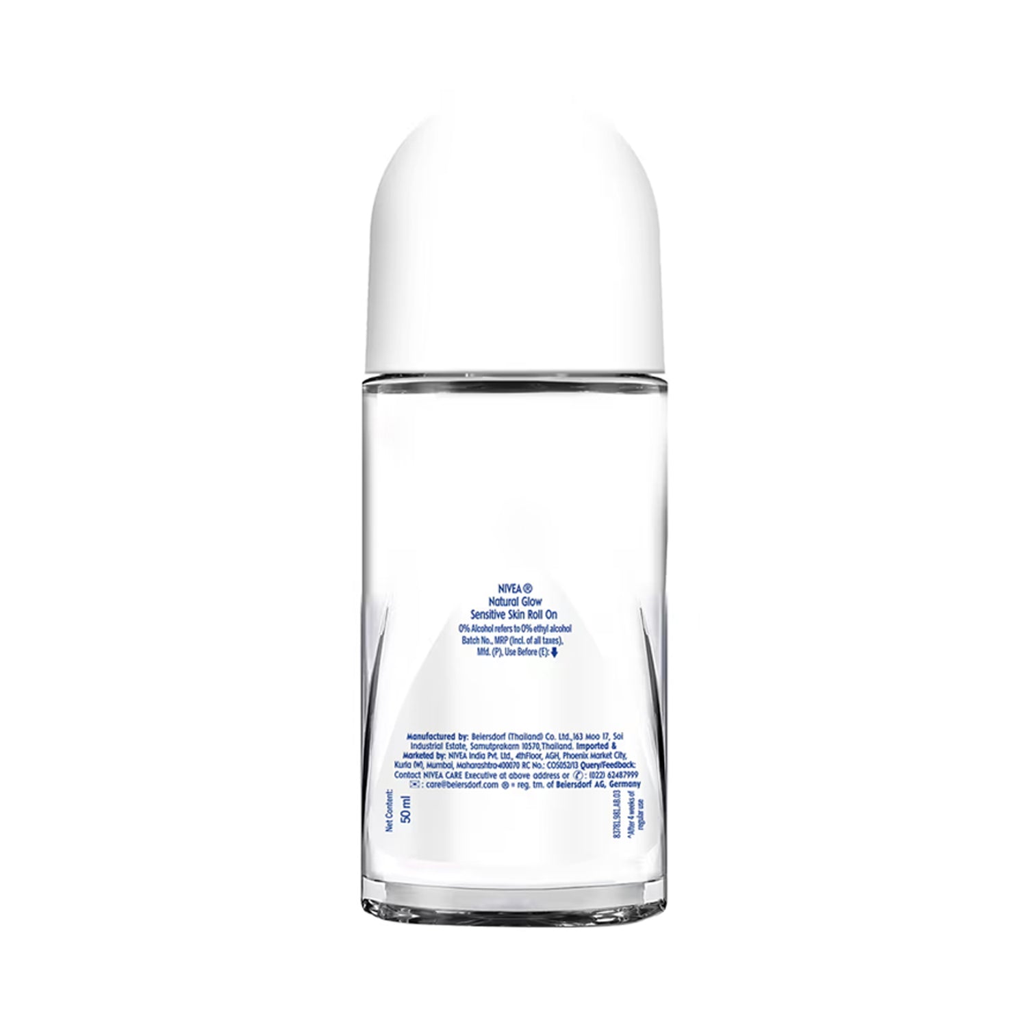 Nivea Natural Glow Sensitive Deodorant Roll On 50Ml