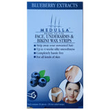 Medulla Face Underarms Bikini Wax Strips 36Pcs