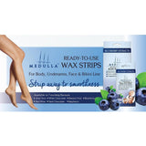 Medulla Face Underarms Bikini Wax Strips 36Pcs