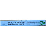 Medulla Face Underarms Bikini Wax Strips 36Pcs