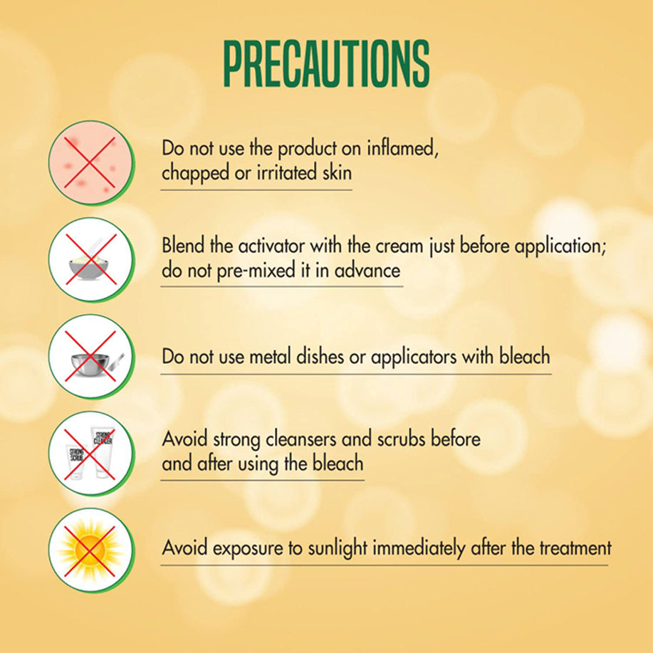 Natures Advanced Gold Creme Bleach