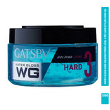 Gatsby Water Gloss Hard Holding Power Level 3 Wet Look Styling Hair Gel