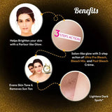 Fem Salon Creme Bleach Gold 24K Gold Dust