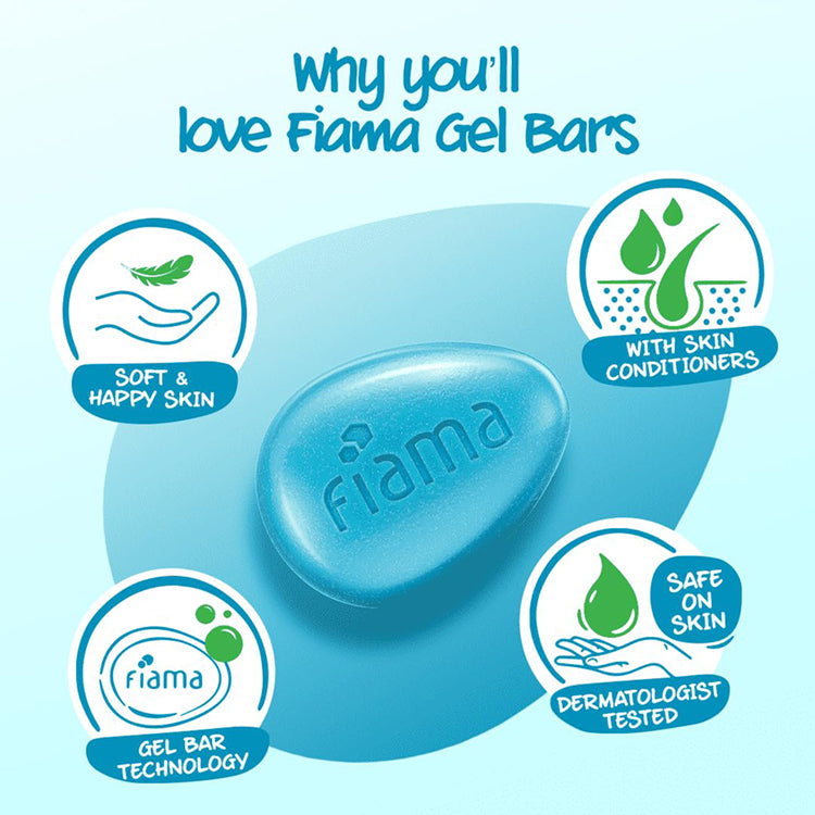 Fiama Celebration Gel Bar Family Pack Of 3