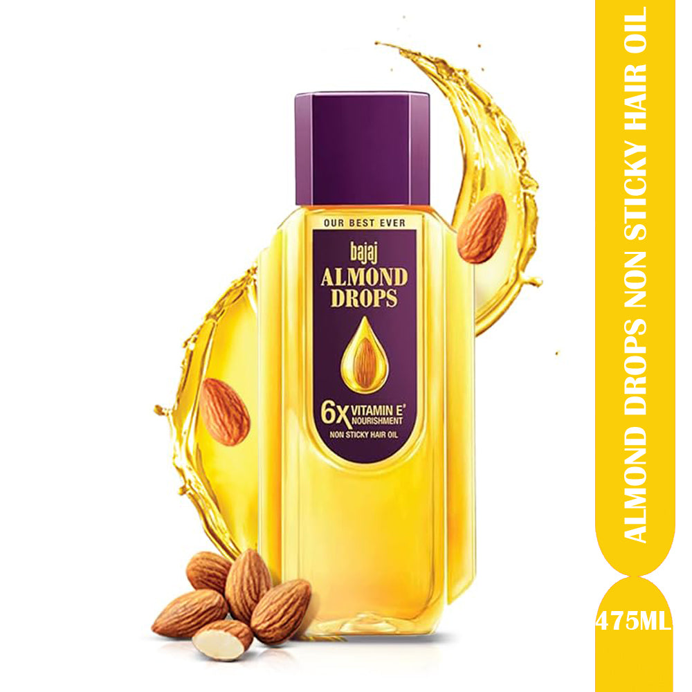 Bajaj Almond Drops Non Sticky Hair Oil