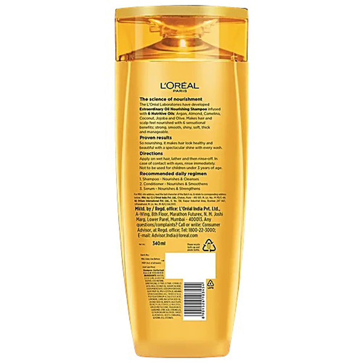 Loreal Paris Extraordinary Oil Nourishing Shampoo
