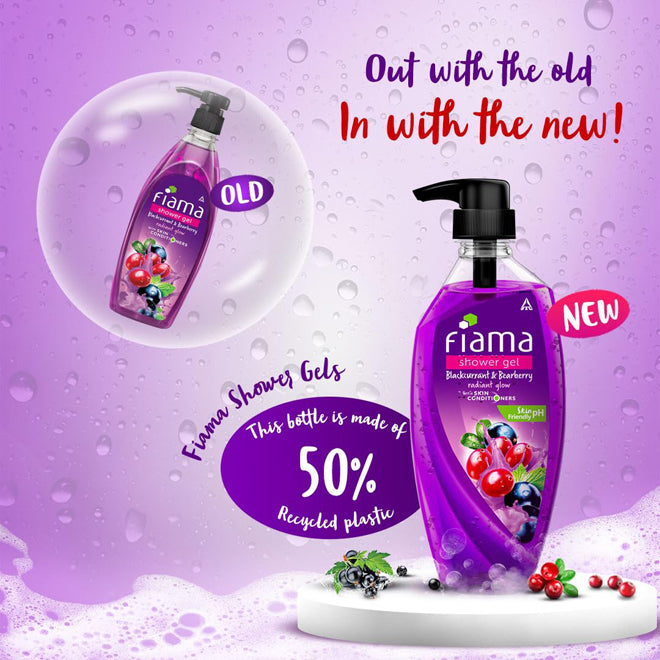 Fiama Shower Gel Blackcurrant & Bearberry Radiant Glow Conditioners