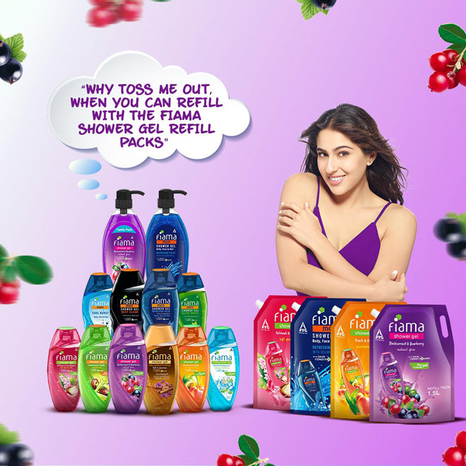 Fiama Shower Gel Blackcurrant & Bearberry Radiant Glow Conditioners