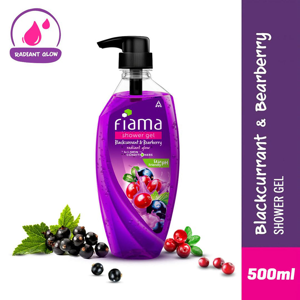 Fiama Shower Gel Blackcurrant & Bearberry Radiant Glow Conditioners