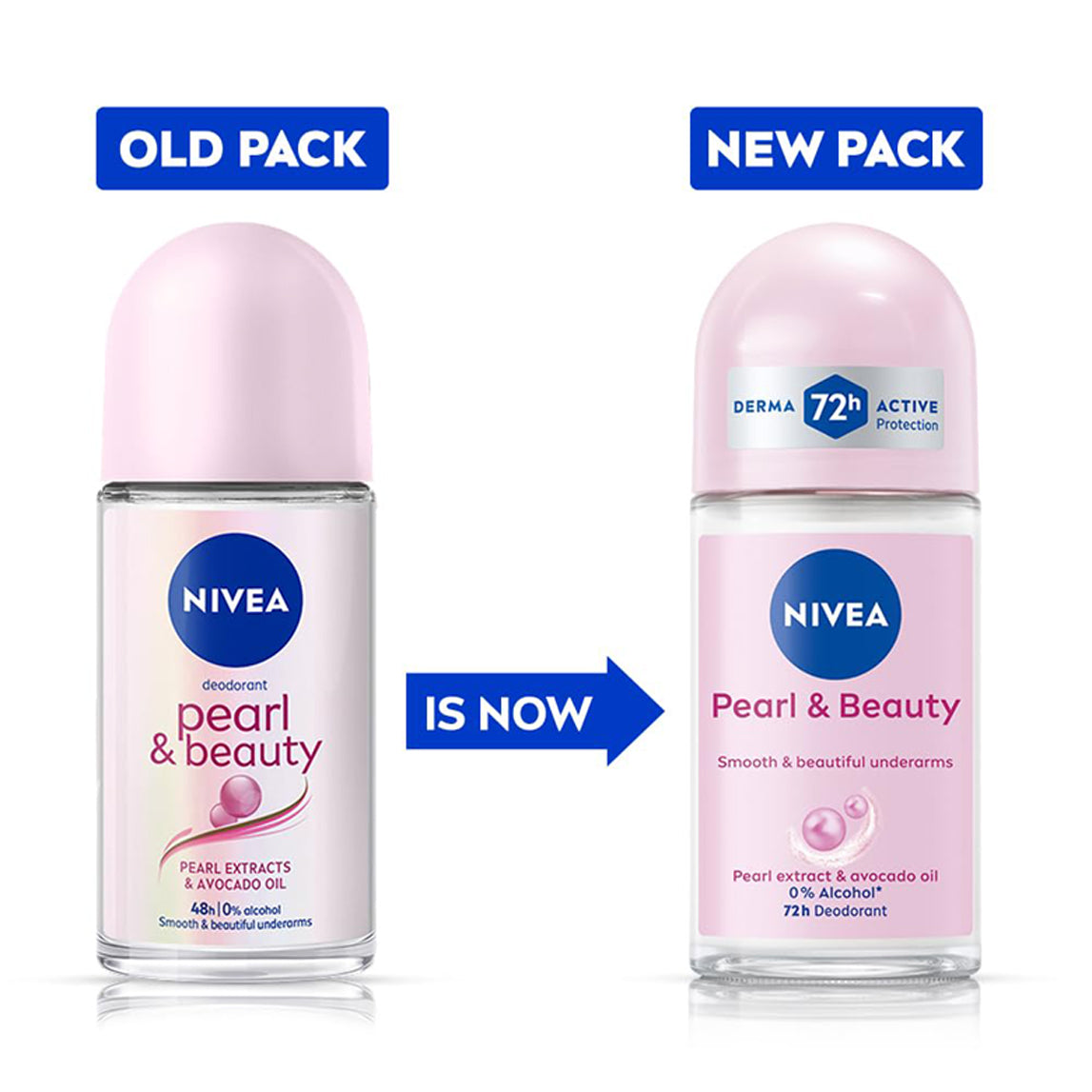 Nivea Pearl & Beauty Deodorant Roll On 50Ml