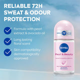 Nivea Pearl & Beauty Deodorant Roll On 50Ml