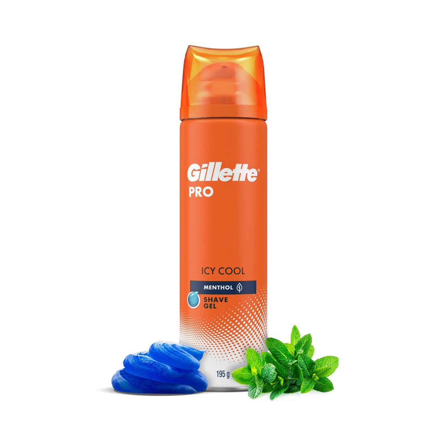 Gillette Icy Cool Menthol Shave Gel 195G