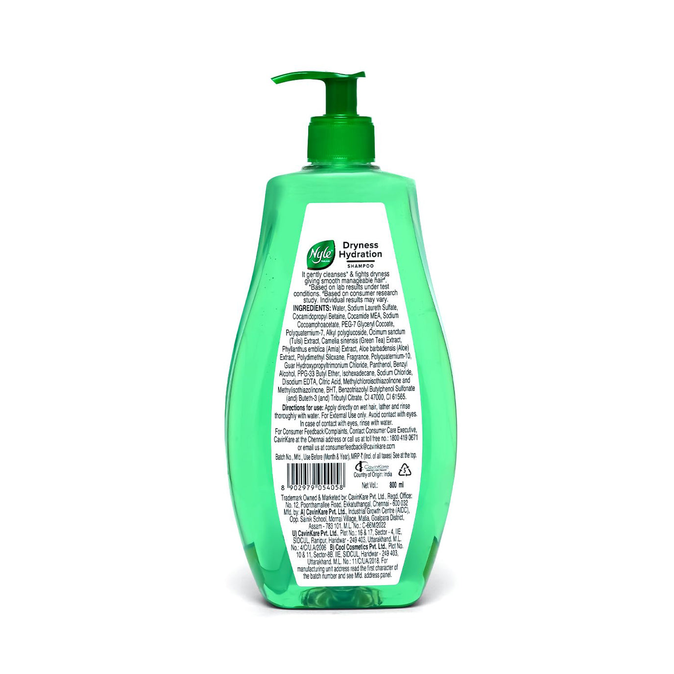 Nyle Dryness Hydration Shampoo Amla Tulsi