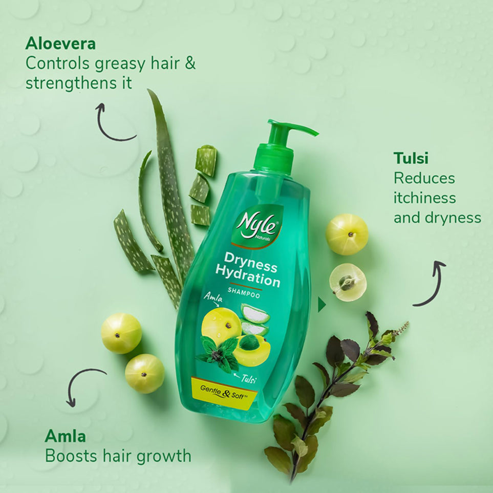Nyle Dryness Hydration Shampoo Amla Tulsi
