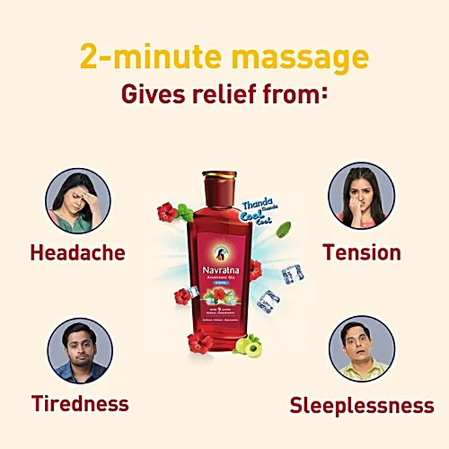 Navratna Ayurvedic Oil Cool