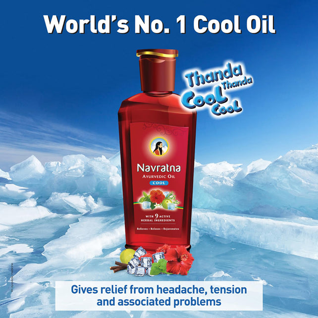 Navratna Ayurvedic Oil Cool